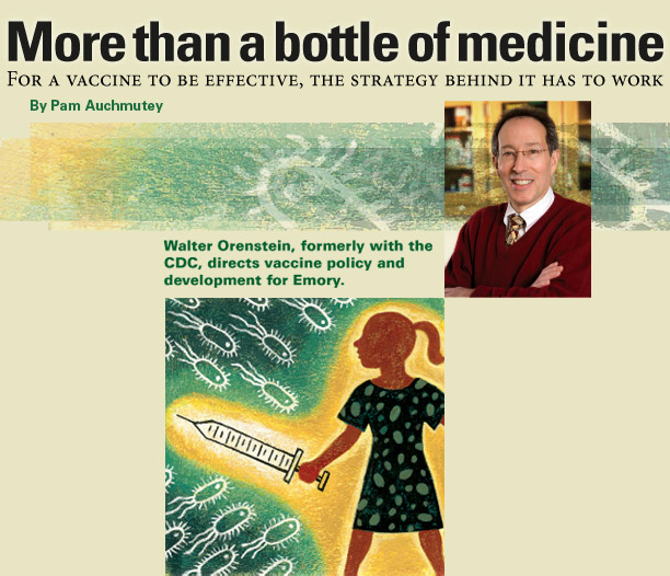 More than a bottle of medicine - For a vaccine to be effective, the strategy behind it has to work