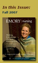 Emory Nursing Fall 2007 cover
