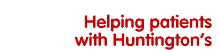 Helping patients with Huntington's