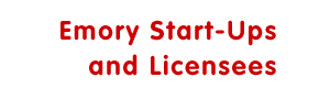 Emory Start-Ups and Licensees