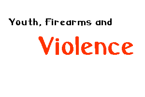 Youth, Firearms, and Violence