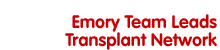 Emory Team Leads Transplant Network