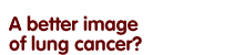 A better image of lung cancer?