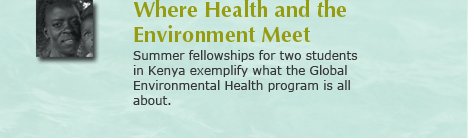 Where Health and the Environment Meet