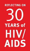 30 Years of AIDS menu