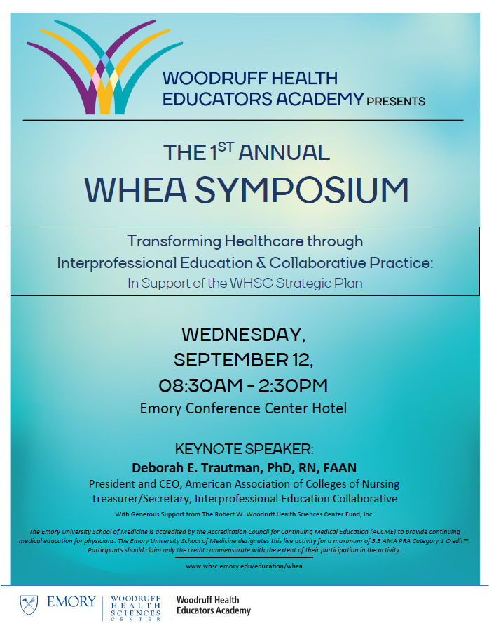 2018 WHEA symposium